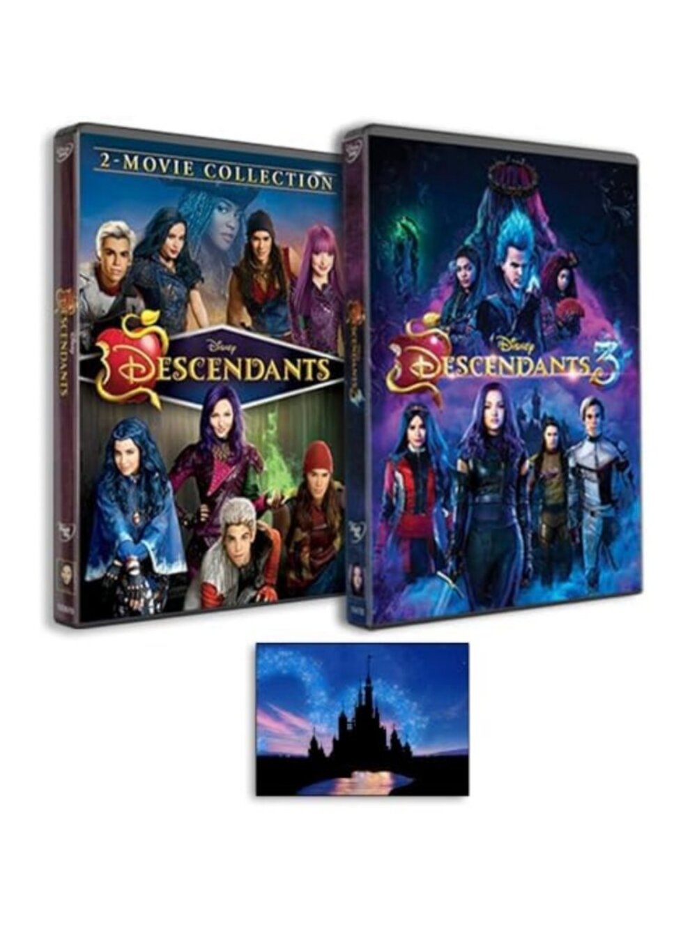 Complete Descendants DVD Movie Series 1, 2, & 3 with Art Card - Family Fun!